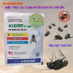 (Chính hãng) (combo 5 gói)Thuốc Diệt Ruồi KIXAM 2.7 WP (20g) - Chuyên diệt các loại Ruồi kháng thuốc - kéo dài hiệu lực