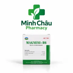 Viên uống bổ sung Magnesi B6 ( 470/5mg) z120  giúp bổ sung Magie và vitamin B6 giảm chuột rút,căng thẳng-Hộp 100 viên