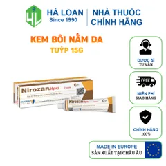 Kem bôi nấm da lác hắc lào lang ben hiệu quả nirozan(Tuýp 5g)