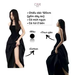 Đầm Maxi Hai Dây Sợi Bún, Đầm Maxi Xoè, Đầm Hai Dây Dài Cho Nữ, Đầm Maxi Đi Biển