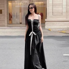 Đầm Maxi, Đầm Ống Dài, Đầm Xoè Maxy Đan Dây Cách Điệu