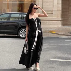 Đầm Maxi, Đầm Ống Dài, Đầm Xoè Maxy Đan Dây Cách Điệu