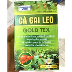 Cà Gai Leo gold tex Giải Độc Rượu - Bảo Vệ Gan, bổ gan mát gan, giải độc, tăng cường chức năng gan