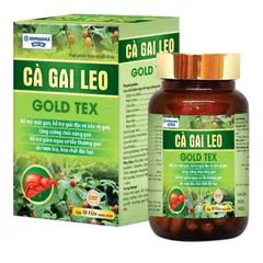 Cà Gai Leo gold tex Giải Độc Rượu - Bảo Vệ Gan, bổ gan mát gan, giải độc, tăng cường chức năng gan