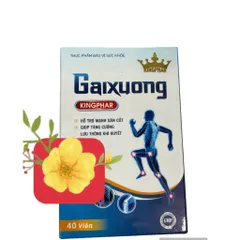 Gai xương Kingphar Gaixuong Kingphar Giúp xương chắc khớp khỏe, ngăn ngừa thoái hóa khớp, tái tạo mô sụn, bôi trơn khớp