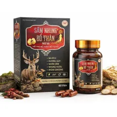Sâm Nhung Bổ Thận new bổ thận td, st, tăng cường sức khoẻ