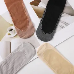combo 10 đôi tất nữ chống trượt dùng được mùa hè siêu mỏng thoáng khí