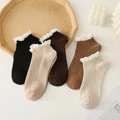 SÉT 10 đôi tất vớ nữ cổ bèo Vintaga nhiều màu
