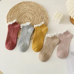 SÉT 10 đôi tất vớ nữ cổ bèo Vintaga nhiều màu