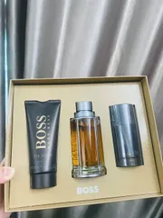 ✨ Set Nước Hoa Hugo Boss The Scent EDT Nam Tính Lưu Hương Lâu (100ml + Lăn 75ml + Sữa Tắm 100ml)