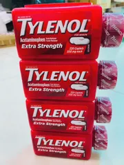 Tylenol Acetaminophen 500mg giảm đau hạ sốt chính hãng Mỹ 320 viên