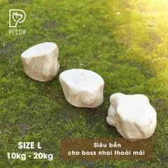 (Size L) Cục gỗ gặm cà phê cho thú cưng - Chăm sóc răng miệng, Giảm căng thẳng cho thú cưng