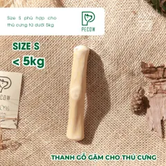 Thanh Gặm Xương Cho Chó Bằng Gỗ Cà Phê Tự Nhiên - Sản Phẩm An Toàn Cho Cún Cưng