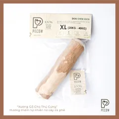 Chew Stick - Xương gặm cho chó bằng gỗ cà phê tự nhiên / Giảm căng thẳng và lo âu