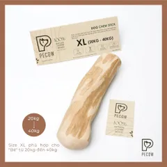 Chew Stick - Xương gặm cho chó bằng gỗ cà phê tự nhiên XL / Giảm căng thẳng và lo âu