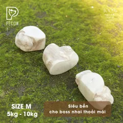 (Size M) Cục gỗ gặm cà phê cho thú cưng - Chăm sóc răng miệng, Giảm căng thẳng cho thú cưng