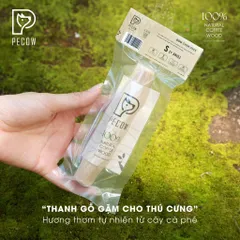 (Size S) Thanh gỗ gặm cho thú cưng từ gỗ cà phê - Giảm căng thẳng và lo âu