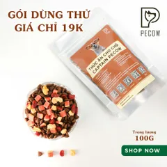(Túi 100G) Hạt Dinh Dưỡng Cho Chó Captain Pecow - Ngon miệng – Bổ dưỡng – Dễ tiêu hóa