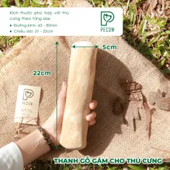Thanh gặm cho chó bằng gỗ cà phê tự nhiên XL - Giảm căng thẳng và lo âu cat toys