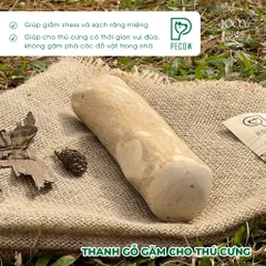 Thanh gặm cho chó bằng gỗ cà phê tự nhiên XL - Giảm căng thẳng và lo âu cat toys