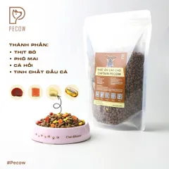 (Túi 1KG) Hạt Dinh Dưỡng Cho Chó Captain Pecow - Ngon miệng – Bổ dưỡng – Dễ tiêu hóa