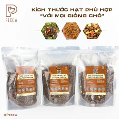 (Túi 1KG) Hạt Dinh Dưỡng Cho Chó Captain Pecow - Ngon miệng – Bổ dưỡng – Dễ tiêu hóa