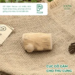 Gỗ gặm PeCow Size S - Vệ sinh răng miệng, giảm căng thẳng cho thú cưng