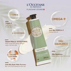 Kem Dưỡng Da Tay Hương Hạnh Nhân L'Occitane En Provence Almond Cream 150ml - Kem Dưỡng Ẩm Cho Da Mềm Mại