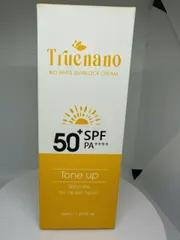  KEM CHỐNG NẮNG TRẮNG DA ĐA SINH HỌC - TRUENANO BIO WHITE SUNBLOCK CREAM ( SPF 60/ PA++) tuýp 50ml