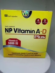NP Vitamin A-D Plus bổ sung Vitamin A và D giúp sáng mắt, giảm khô da, xơ tóc