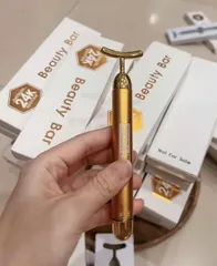 Thanh Lăn Massage Mặt Suolaer 24K – nâng cơ da