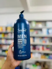 Sữa tắm gội Suave Men 3in1 Citrus Rush 1.18L nam tiện lợi