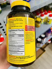 Nature Made Triple Omega 3-6-9 bổ tim mạch, sáng mắt (170 viên) - Giá tốt trên thị trường