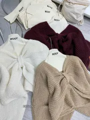 Áo khoác len nữ dáng rộng mặc được 2 kiểu