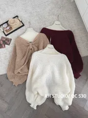Áo khoác len nữ dáng rộng mặc được 2 kiểu