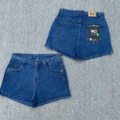 [Bigsize] Quần Sọt Jean Nữ Mẫu Trơn Hàng Co Giãn Mạnh M4240