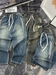 Quần Baggy Jean Nữ Lưng Chun Wash Màu QC Siêu Xinh