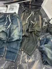 Quần Baggy Jean Nữ Lưng Chun Wash Màu QC Siêu Xinh