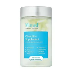 Viên uống Murad Clear Skin Supplement - Hỗ trợ giảm mụn trứng cá và cải thiện da khỏe mạnh, sáng đẹp tự nhiên 874032