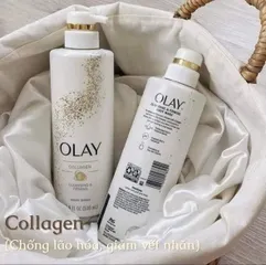 Sữa Tắm Olay Cleansing & Firming Vitamin B3 dưỡng da săn chắc 591ml 
