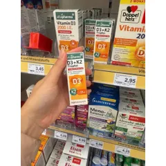 Altapharma D3 K2 Tropfen – nhỏ gọn, tiện lợi, an toàn cho cả gia đình