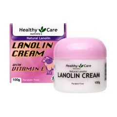 [Hàng Úc] Healthy Care Lanolin Cream With Vitamin E - Kem Dưỡng Da Chống Lão Hóa Nhau Thai Cừu 