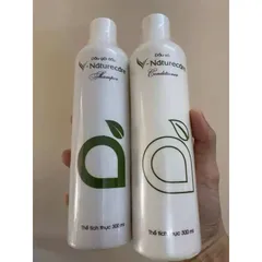 Combo dầu gội dầu xả Vnaturecare phục hồi tóc hư tổn, ngừa tóc rụng cho tóc vào nếp suôn mượt 300ml/ chai