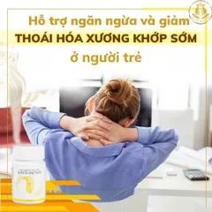 Thực phẩm chức năng xương khớp Jointlink max hỗ trợ ngăn ngừa và giảm thoái hóa xương khớp sớm ở người trẻ. Giúp chắc khỏe xương, ngừa loãng xương 30 viên/ lọ