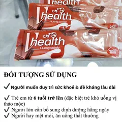 [SALE GÓI] Ngũ Cốc Dinh Dưỡng Vhealth Socola - Bổ Sung Năng Lượng, Tăng Cường Miễn Dịch, Phù Hợp Người Bận Rộn (10 Gói)