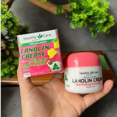 Kem Cừu Với Tinh Dầu Hoa Anh Thảo 100g - Healthy Care Lanolin Cream With Eveing Primrose Oil 