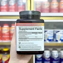 Viên uống Youtheory Turmeric 2250 mg |210 viên| Chống viêm/Hỗ trợ xương khớp chuyên sâu & Hỗ trợ chức năng gan/tiêu hóa [SP Chuẩn Mỹ]