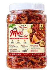 Mực rim nhà làm hủ 250g