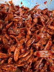 Mực rim nhà làm hủ 250g