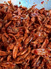 Mực rim nhà làm hủ 250g